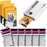 Los mejores  - Kodak Mini 2- Impresora Portatil para Movil + 68 Fotos- Fotos Instantáneas Tamaño 54X86Mm- Conexión Inalámbrica…